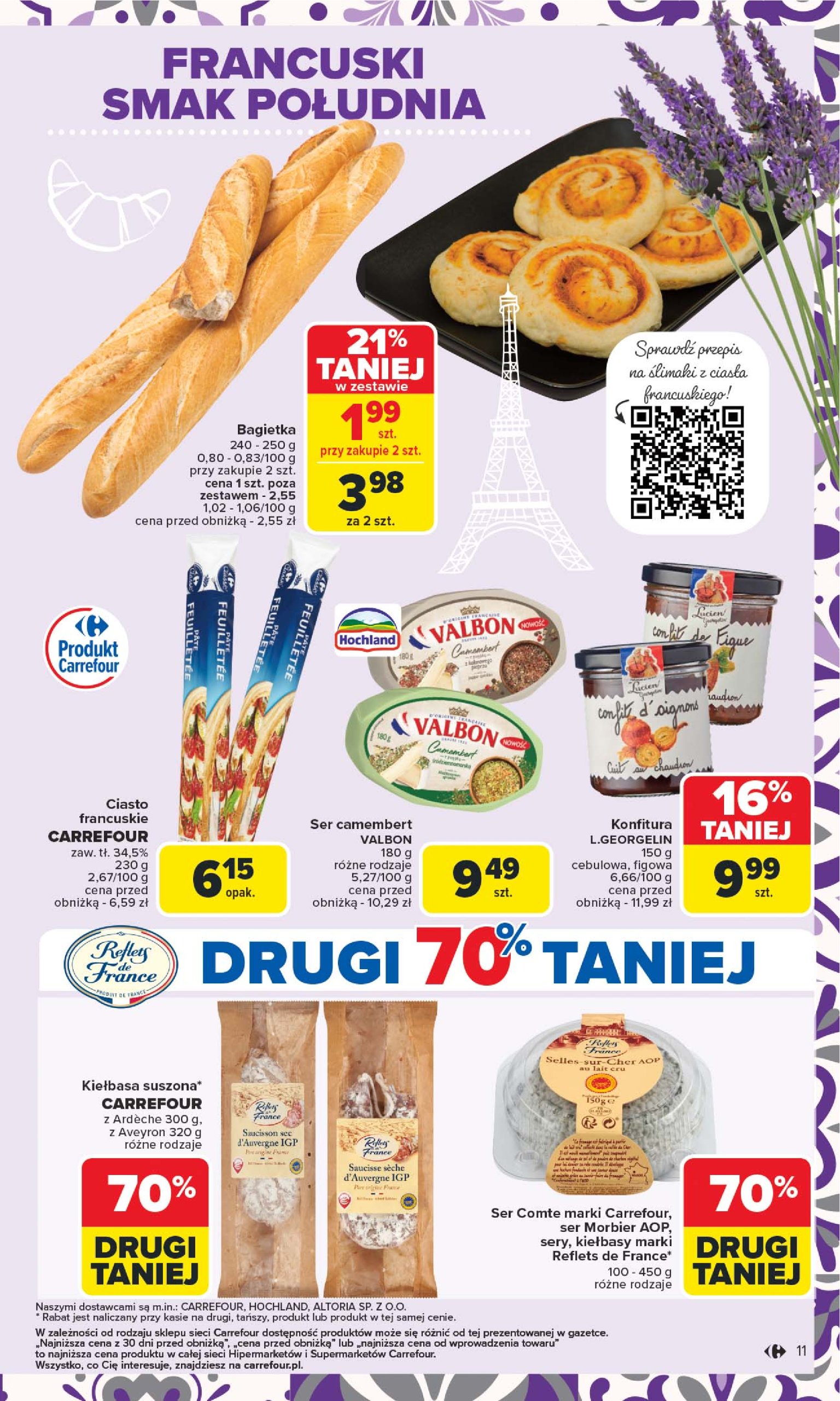 carrefour - Gazetka Carrefour - Kuchnia śródziemnomorska ważna od 21.07. - 02.08. - page: 11