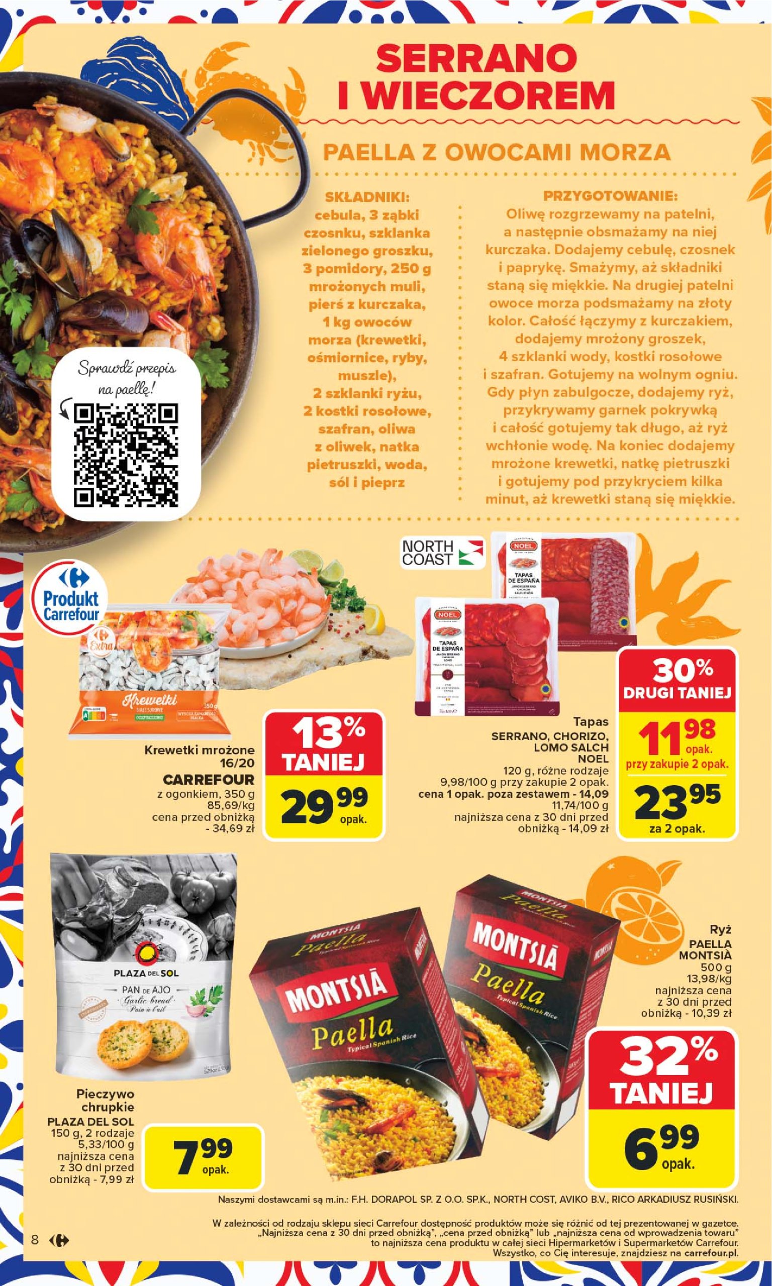 carrefour - Gazetka Carrefour - Kuchnia śródziemnomorska ważna od 21.07. - 02.08. - page: 8