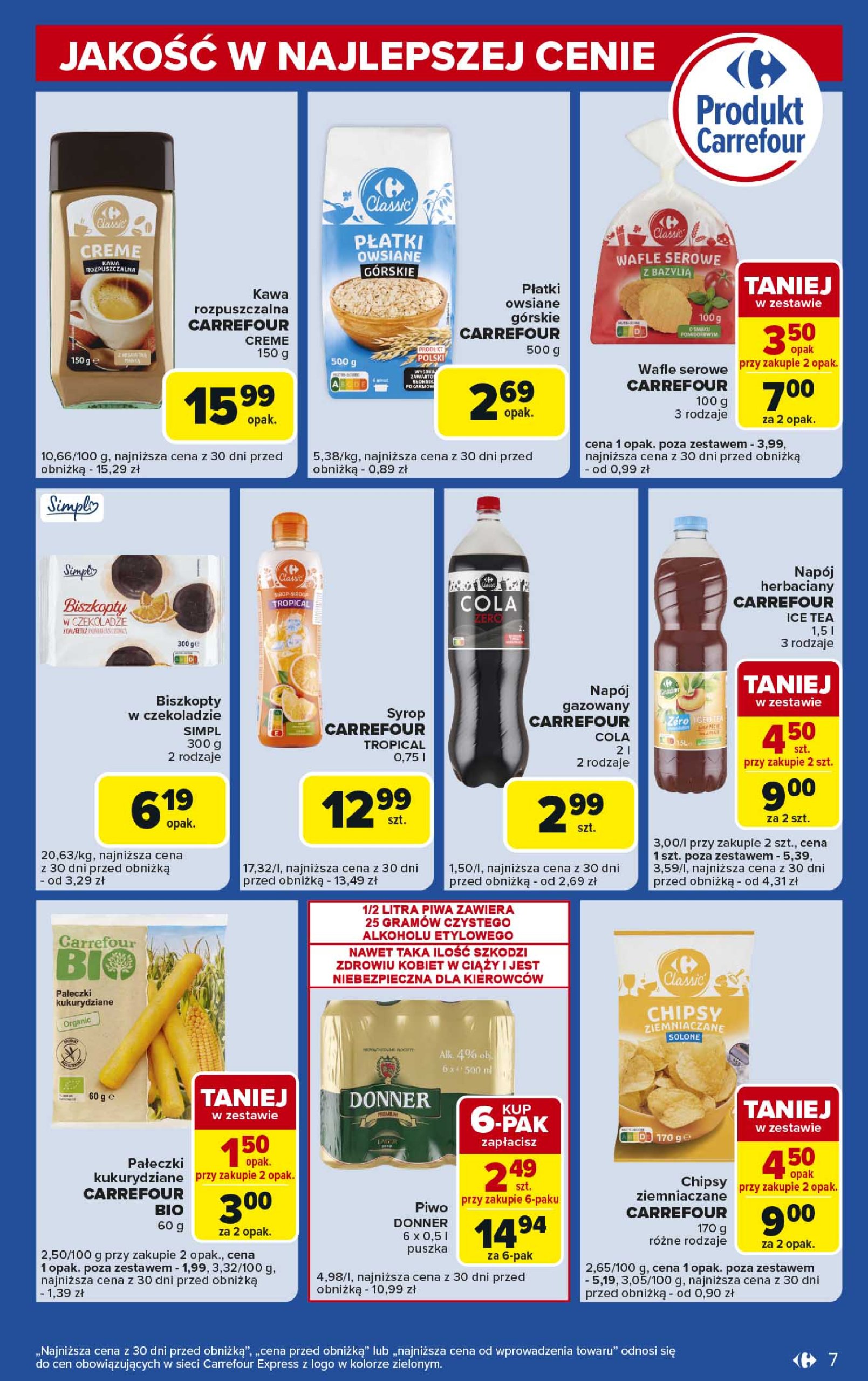 carrefour - Gazetka Carrefour - Express 2 ważna od 22.07. - 28.07. - page: 7