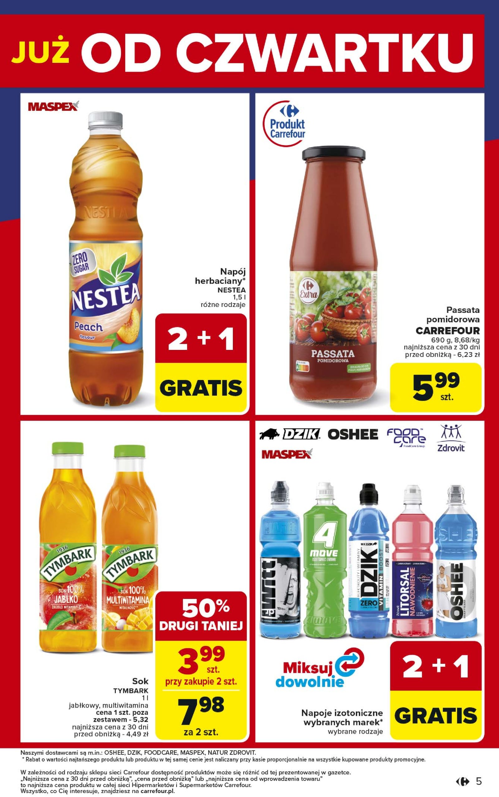 carrefour - Gazetka Carrefour - Weekend promek już od czwartku! ważna od 24.07. - 26.07. - page: 5
