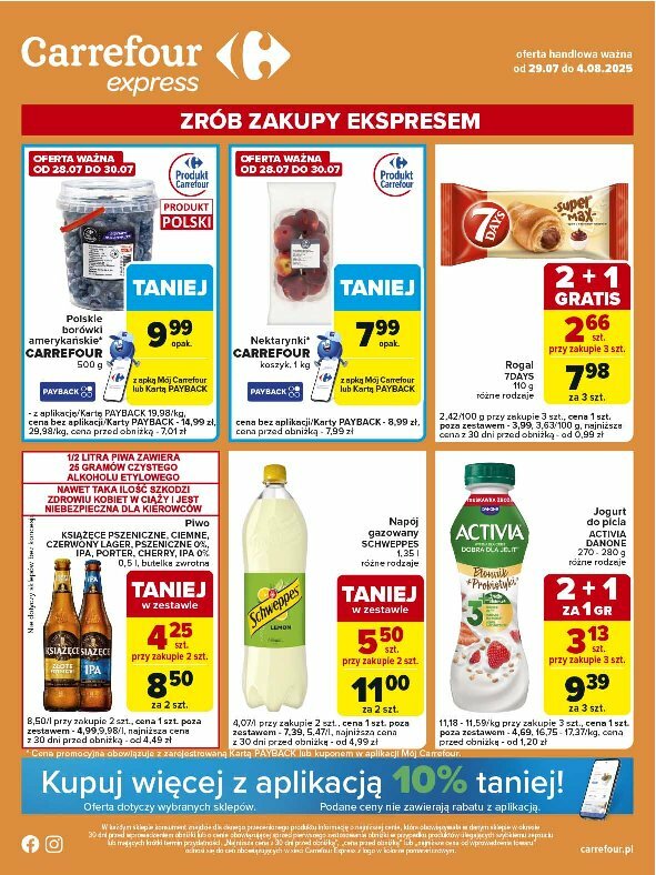 carrefour - Gazetka Carrefour - Express ważna od 29.07. - 04.08.