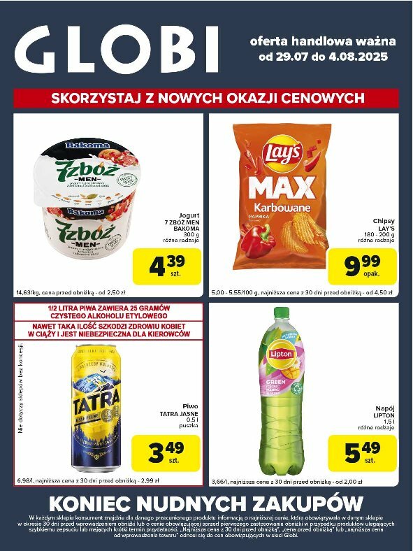 carrefour - Gazetka Carrefour - Globi ważna od 29.07. - 04.08.