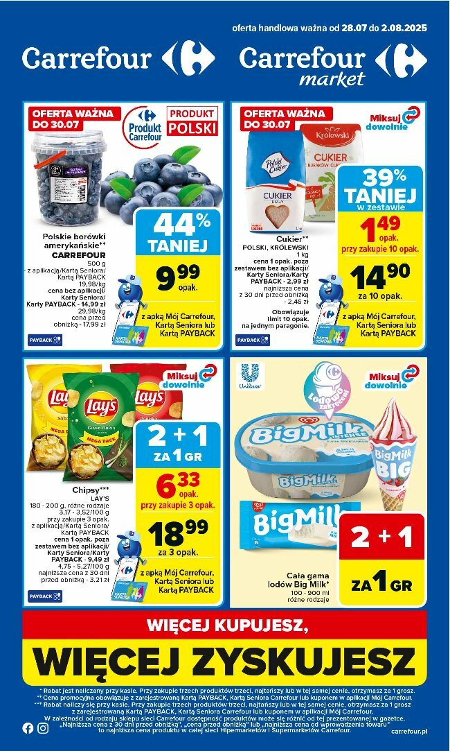 carrefour - Gazetka Carrefour ważna od 28.07. - 02.08.