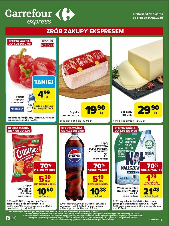 carrefour - Gazetka Carrefour - Express 2 - ważna od 05.08. do 11.08.