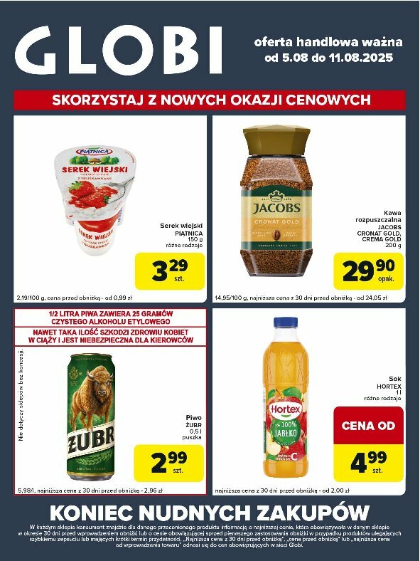 carrefour - Gazetka Carrefour - Globi - ważna od 05.08. do 11.08.