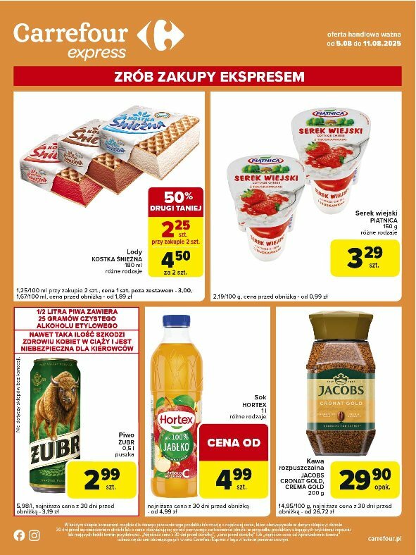 carrefour - Gazetka Carrefour - Express 1 - ważna od 05.08. do 11.08. - page: 2