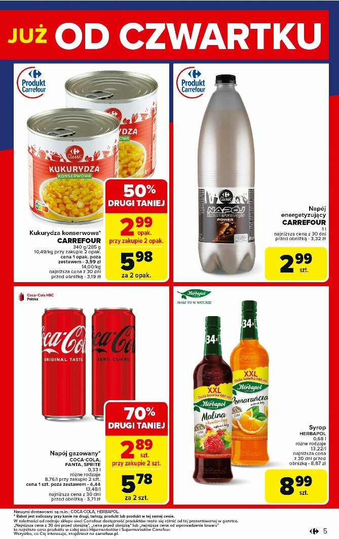 carrefour - Gazetka Carrefour - Weekend promek już od czwartku! - ważna od 07.08. do 09.08. - page: 5