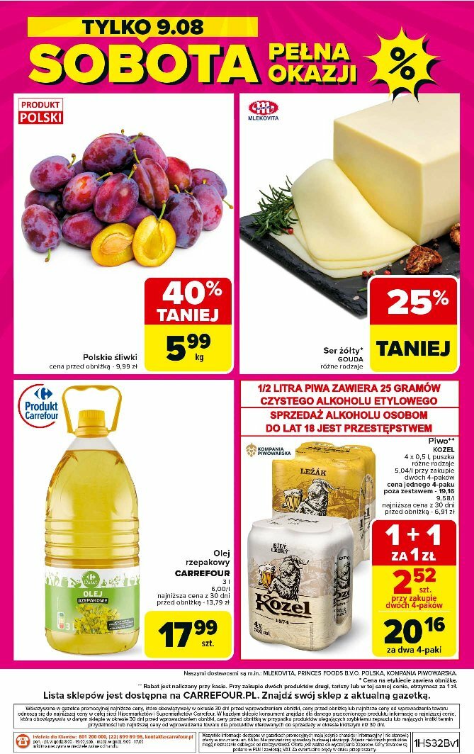 carrefour - Gazetka Carrefour - Weekend promek już od czwartku! - ważna od 07.08. do 09.08. - page: 8