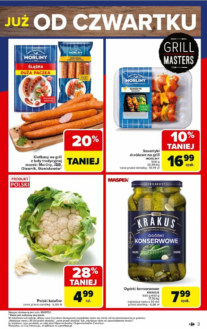 carrefour - Gazetka Carrefour - Weekend promek już od czwartku! - ważna od 07.08. do 09.08. - page: 3
