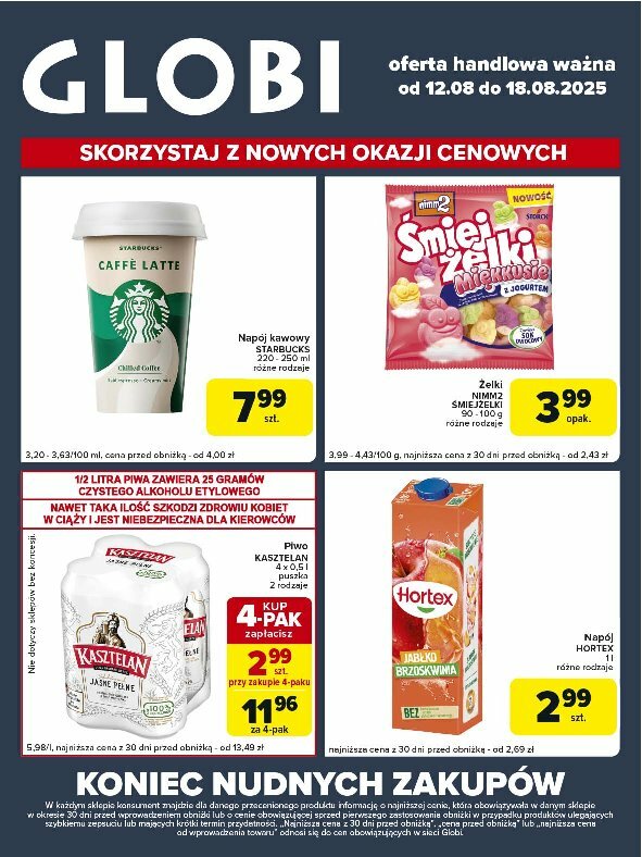 carrefour - Gazetka Carrefour - Globi - ważna od 12.08. do 18.08.