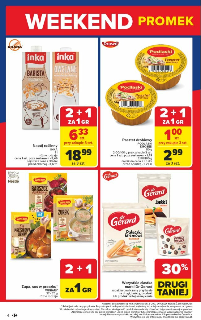 carrefour - Gazetka Carrefour - Weekend promek juz od środy! - ważna od 13.08. do 16.08. - page: 4