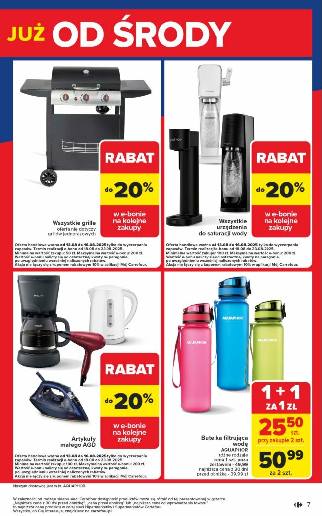 carrefour - Gazetka Carrefour - Weekend promek juz od środy! - ważna od 13.08. do 16.08. - page: 7