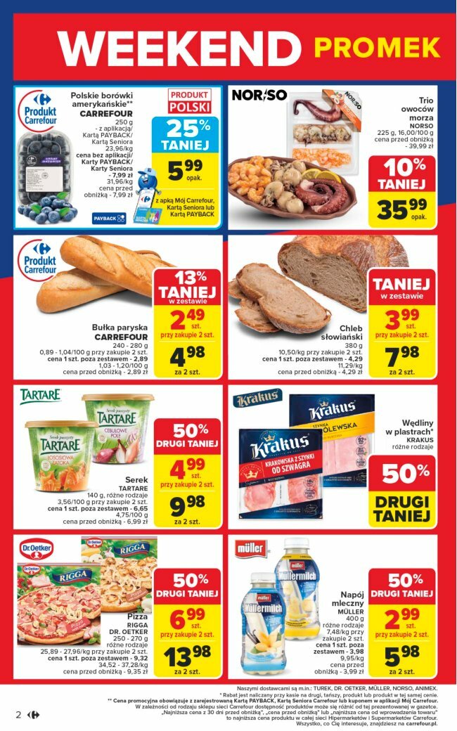 carrefour - Gazetka Carrefour - Weekend promek juz od środy! - ważna od 13.08. do 16.08. - page: 2