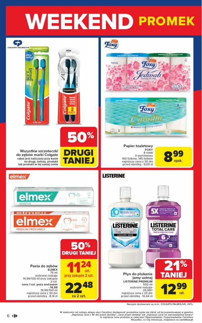 carrefour - Gazetka Carrefour - Weekend promek juz od środy! - ważna od 13.08. do 16.08. - page: 6