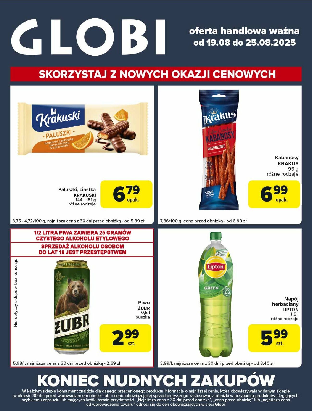 carrefour - Gazetka Carrefour - Globi - ważna od 19.08. do 25.08.