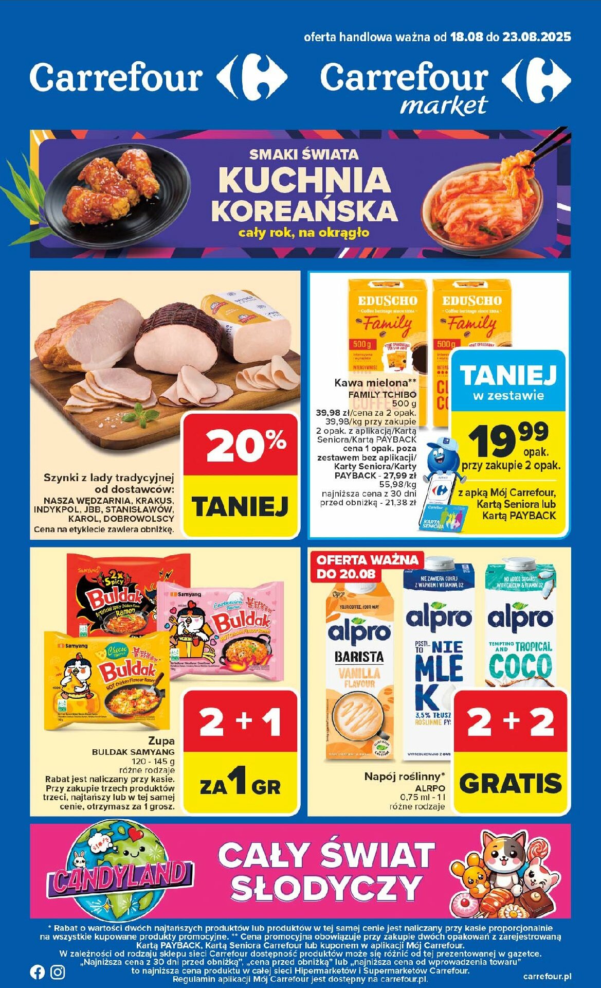 carrefour - Gazetka Carrefour - ważna od 18.08. do 23.08.