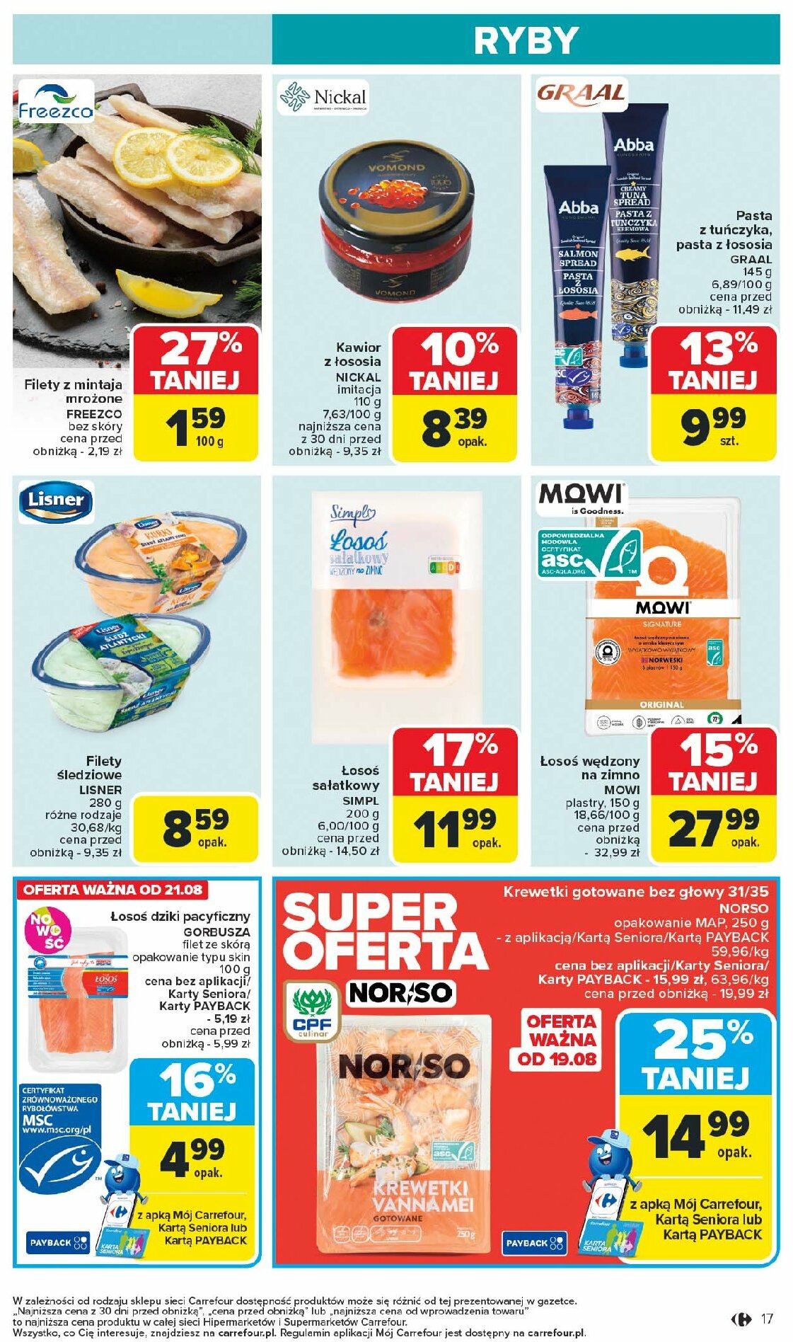 carrefour - Gazetka Carrefour - ważna od 18.08. do 23.08. - page: 19