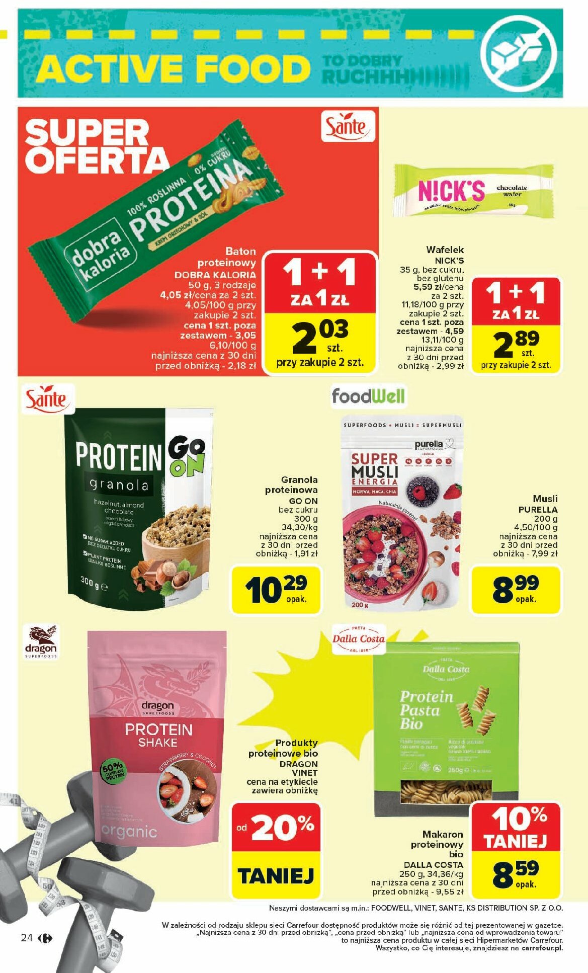 carrefour - Gazetka Carrefour - Zadbać o siebie - ważna od 18.08. do 31.08. - page: 24