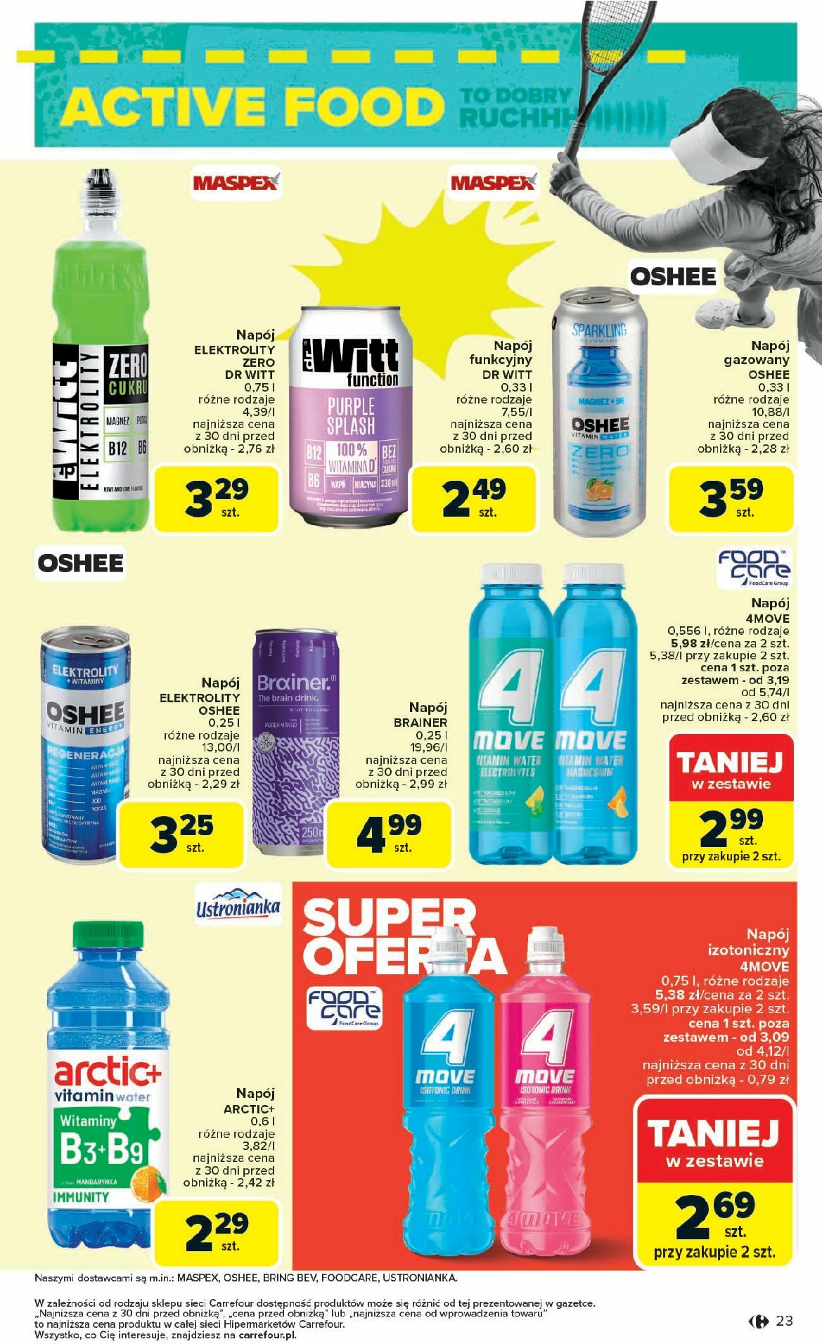 carrefour - Gazetka Carrefour - Zadbać o siebie - ważna od 18.08. do 31.08. - page: 23