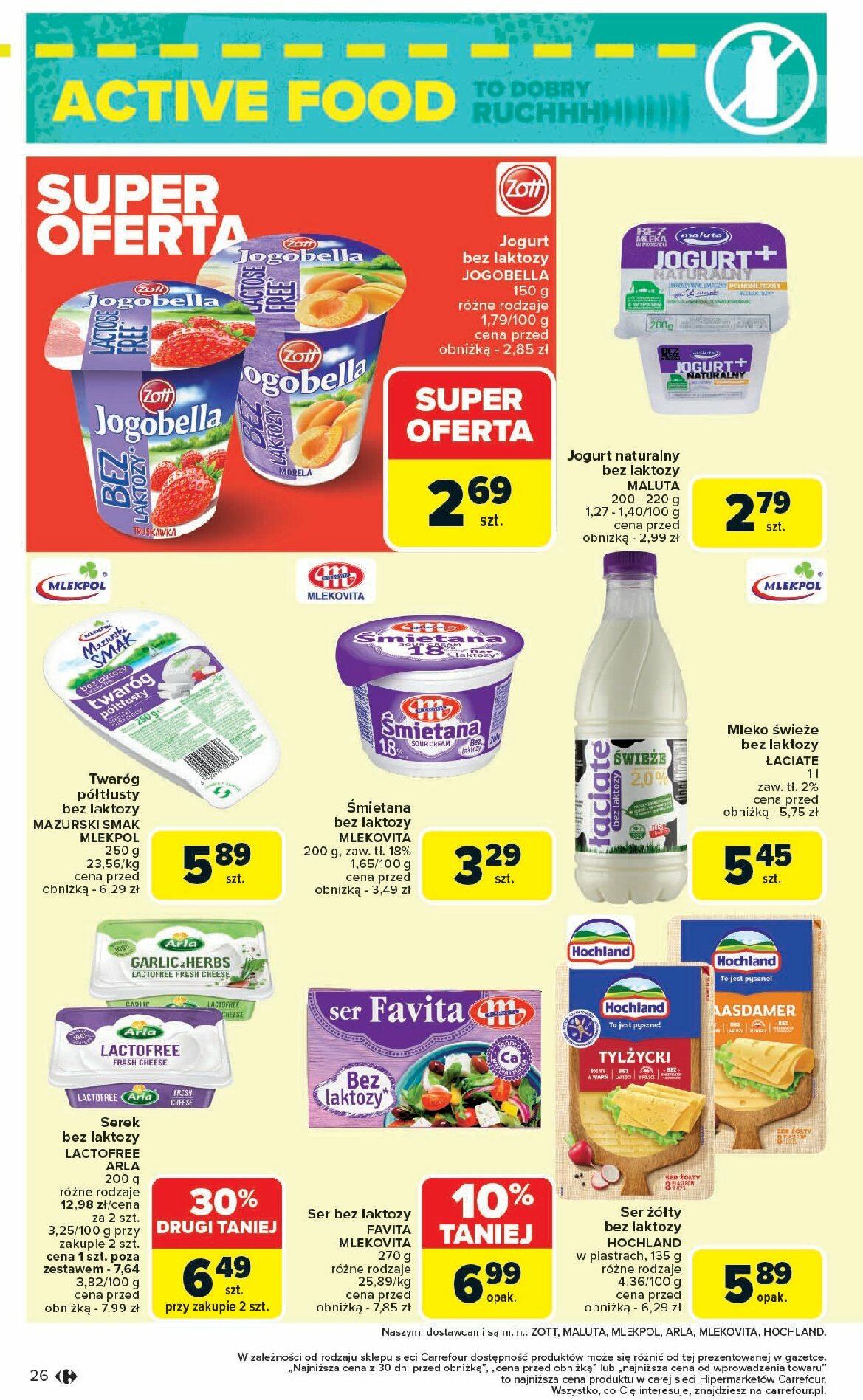 carrefour - Gazetka Carrefour - Zadbać o siebie - ważna od 18.08. do 31.08. - page: 26