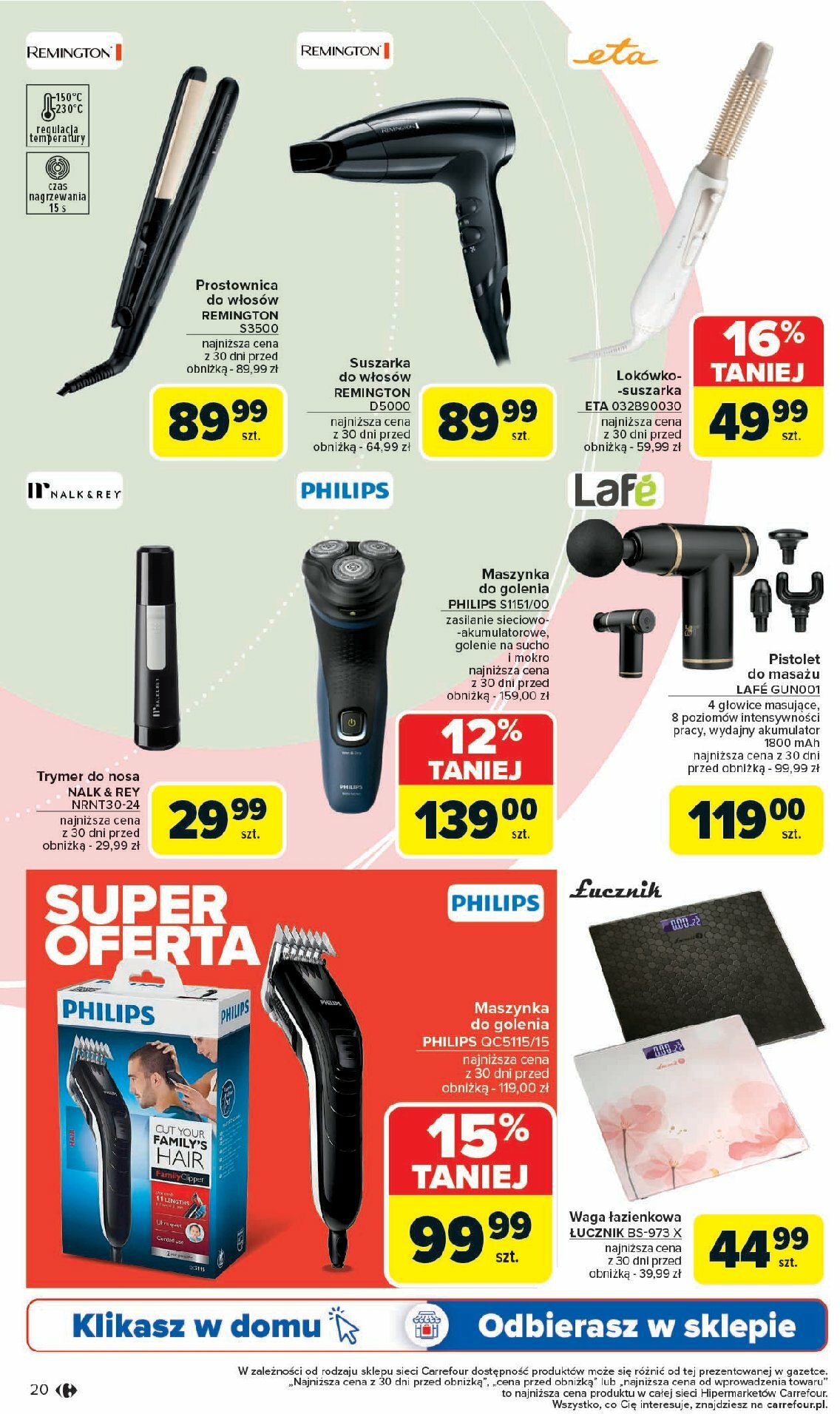 carrefour - Gazetka Carrefour - Zadbać o siebie - ważna od 18.08. do 31.08. - page: 20