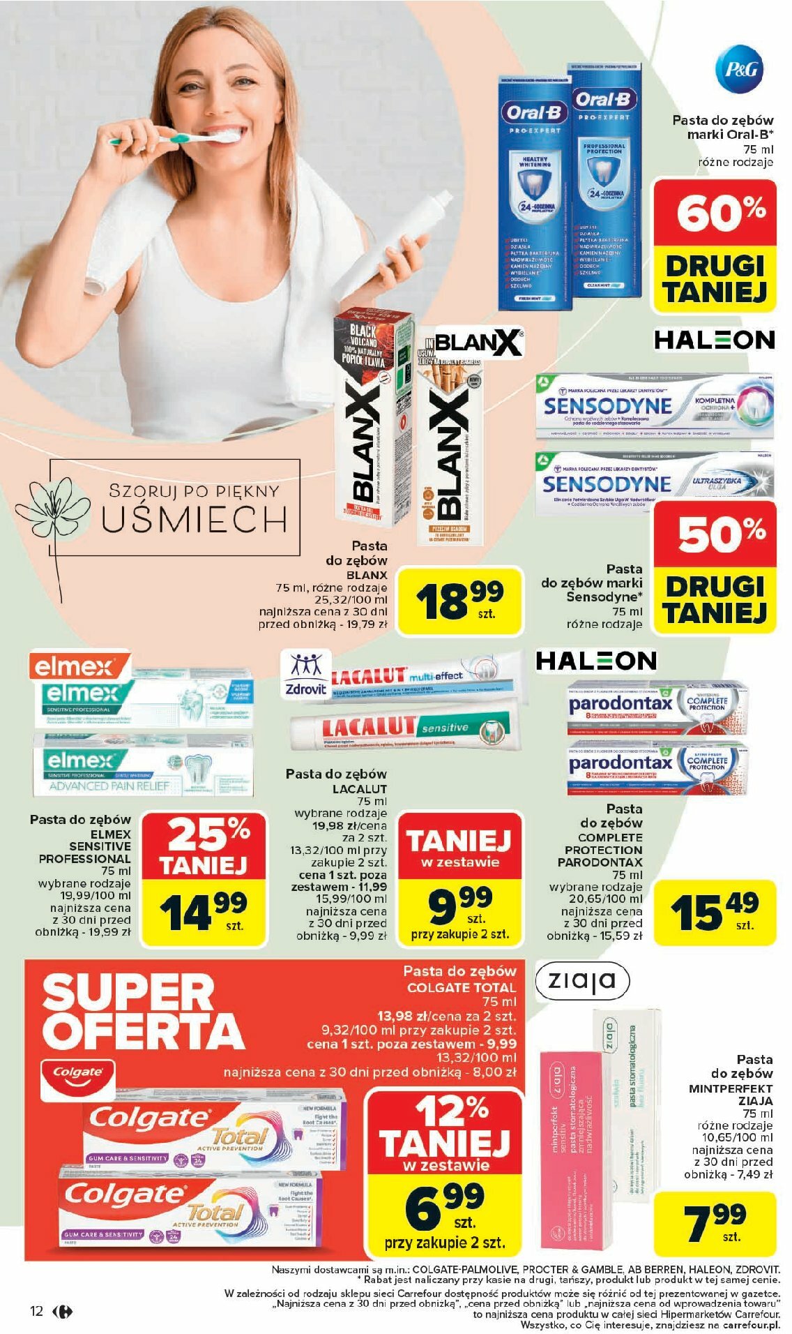 carrefour - Gazetka Carrefour - Zadbać o siebie - ważna od 18.08. do 31.08. - page: 12