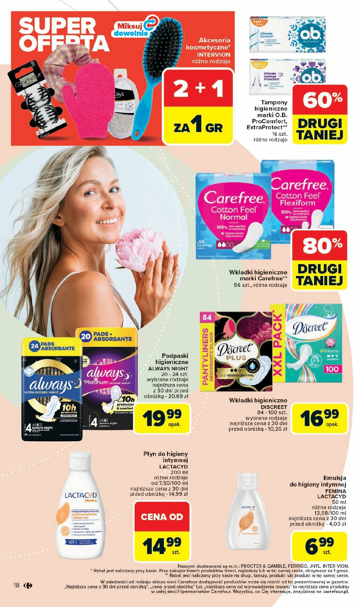 carrefour - Gazetka Carrefour - Zadbać o siebie - ważna od 18.08. do 31.08. - page: 18