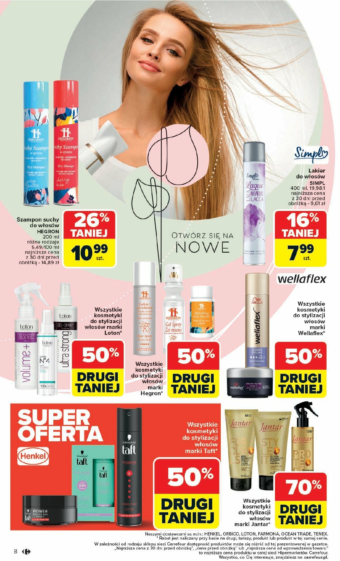carrefour - Gazetka Carrefour - Zadbać o siebie - ważna od 18.08. do 31.08. - page: 8