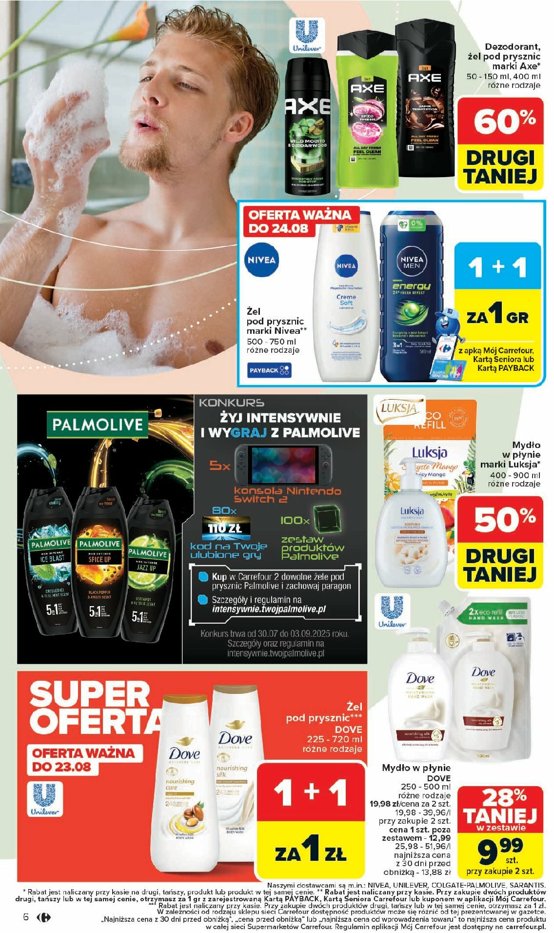 carrefour - Gazetka Carrefour Market - Zadbać o siebie - ważna od 18.08. do 31.08. - page: 6