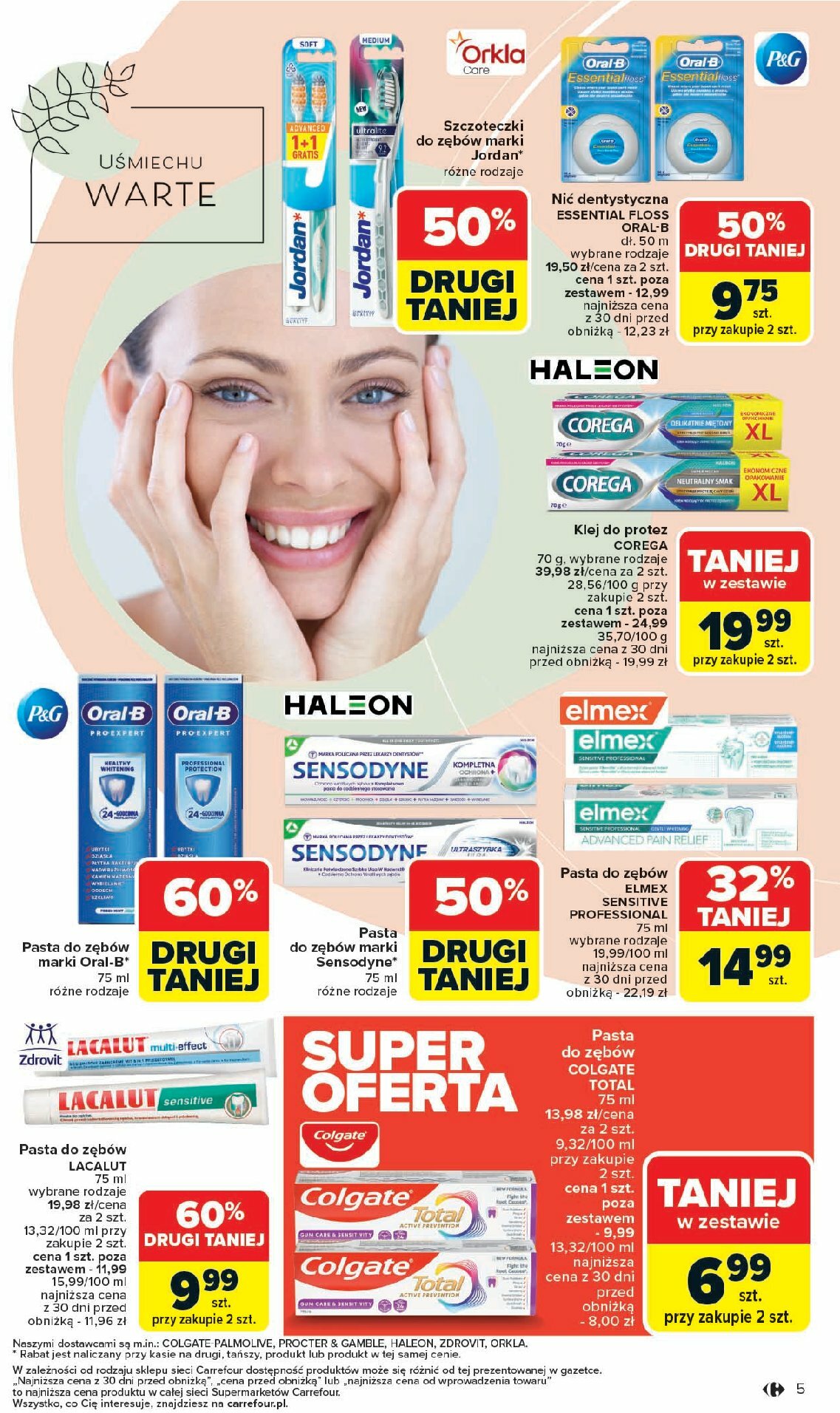carrefour - Gazetka Carrefour Market - Zadbać o siebie - ważna od 18.08. do 31.08. - page: 5