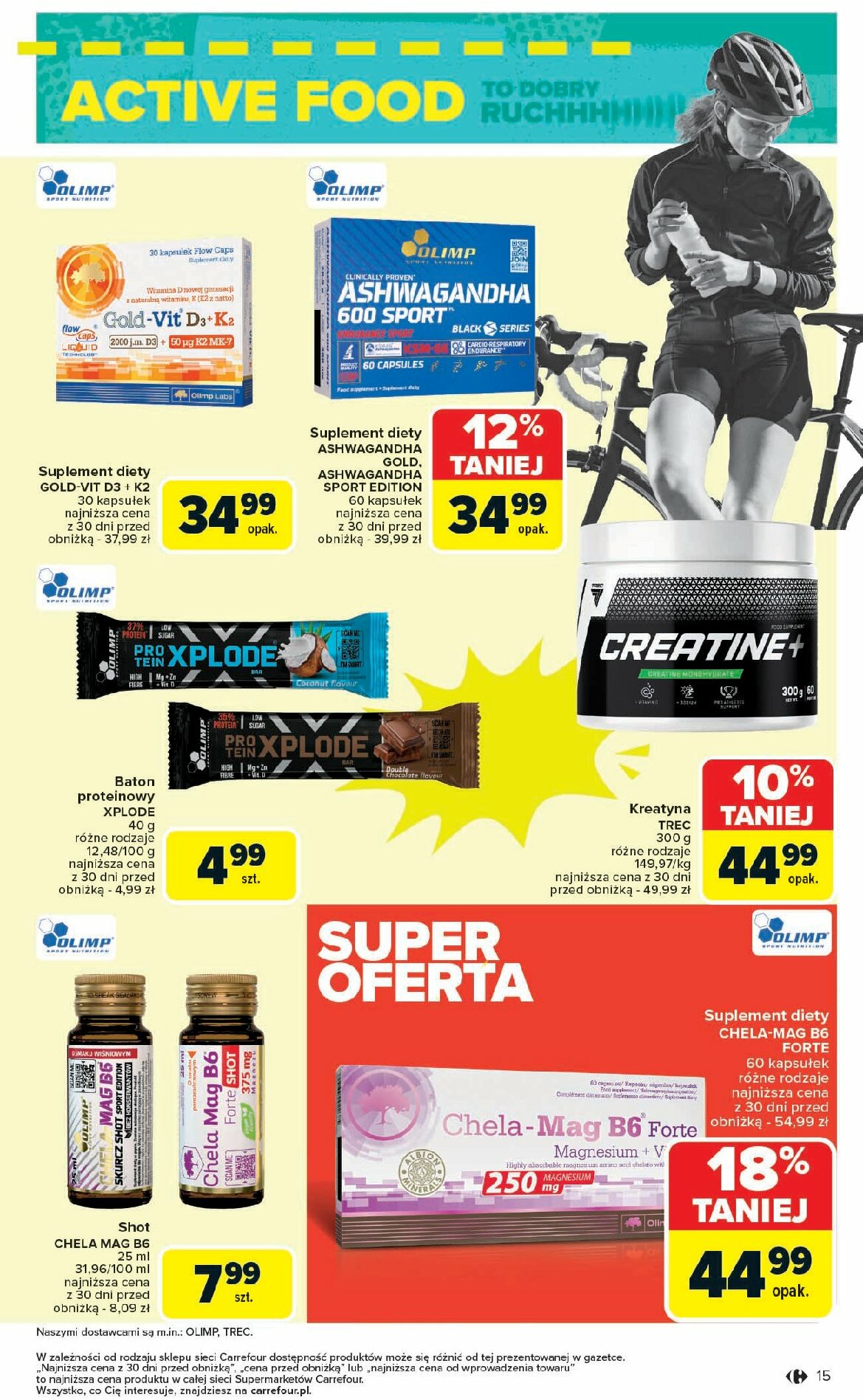carrefour - Gazetka Carrefour Market - Zadbać o siebie - ważna od 18.08. do 31.08. - page: 15