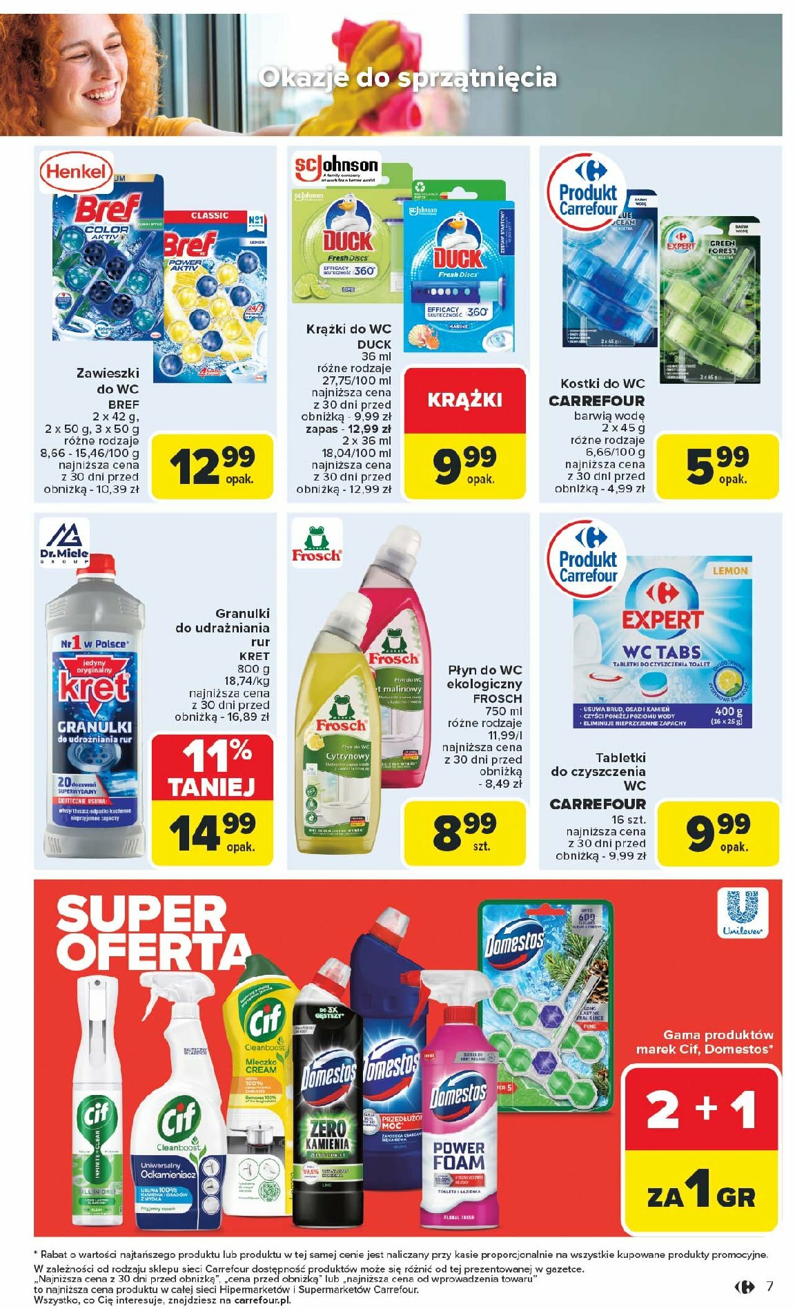 carrefour - Gazetka Carrefour - Dobra okazja do sprzątania - ważna od 18.08. do 31.08. - page: 7