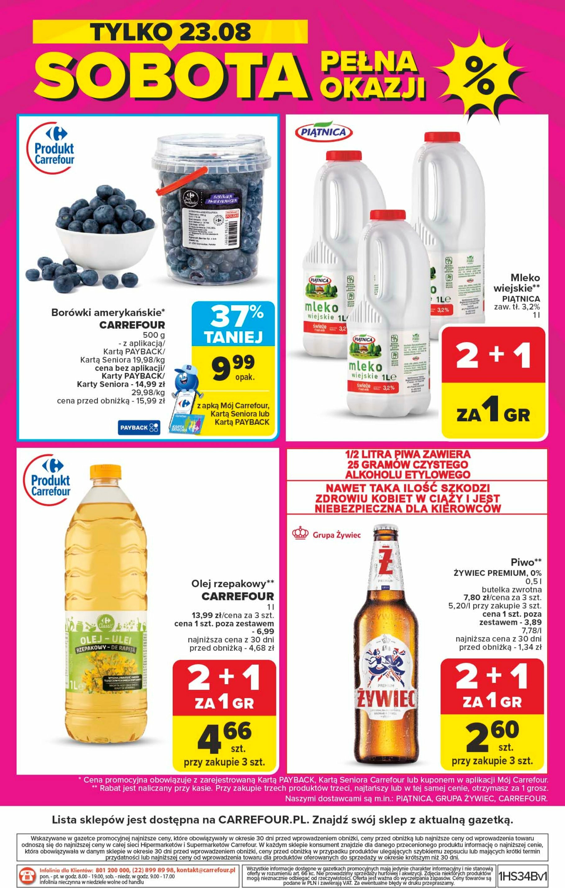 carrefour - Gazetka Carrefour - Gazetka weekend promek od czwartku - ważna od 21.08. do 23.08. - page: 8