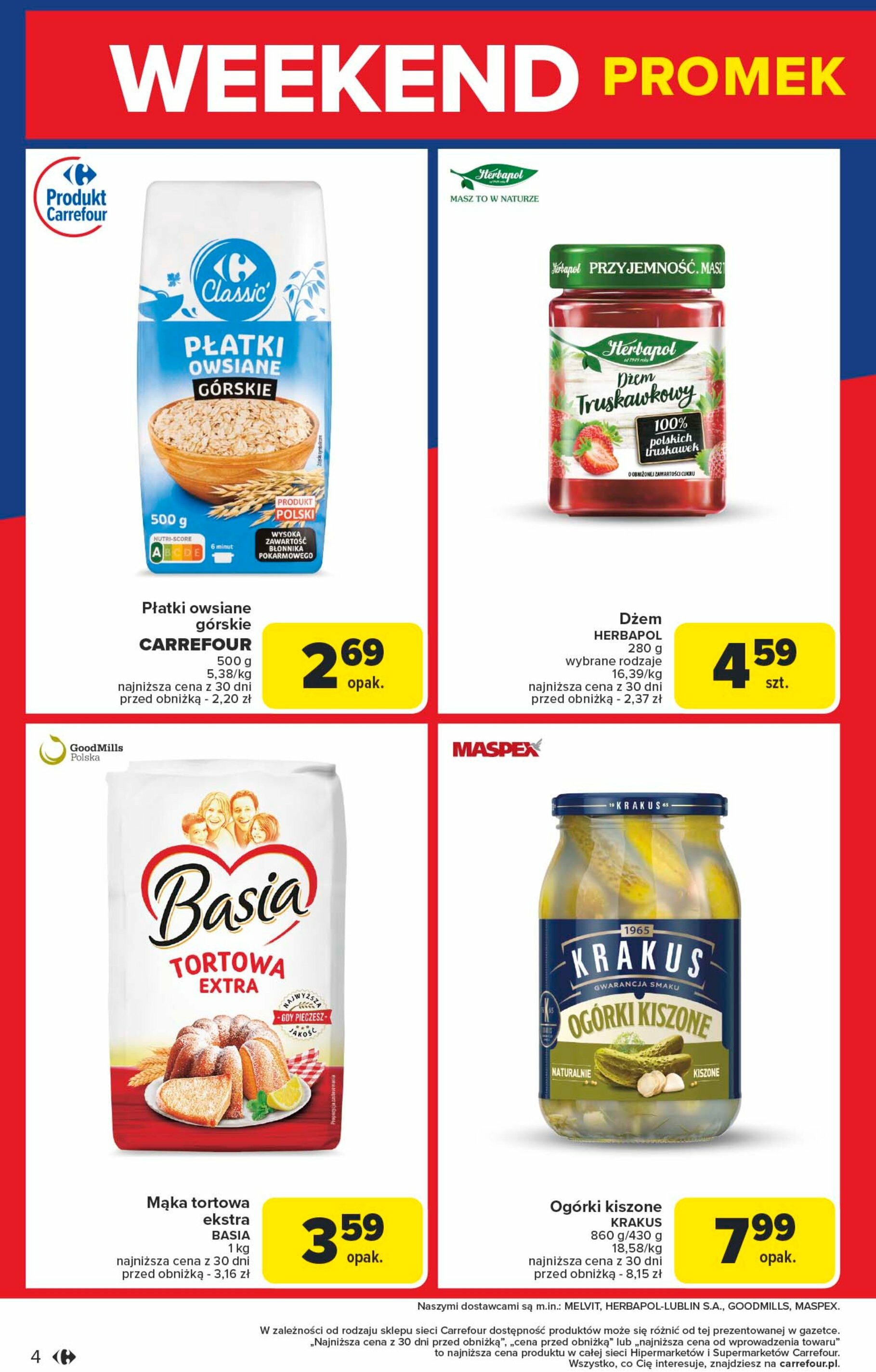 carrefour - Gazetka Carrefour - Gazetka weekend promek od czwartku - ważna od 21.08. do 23.08. - page: 4