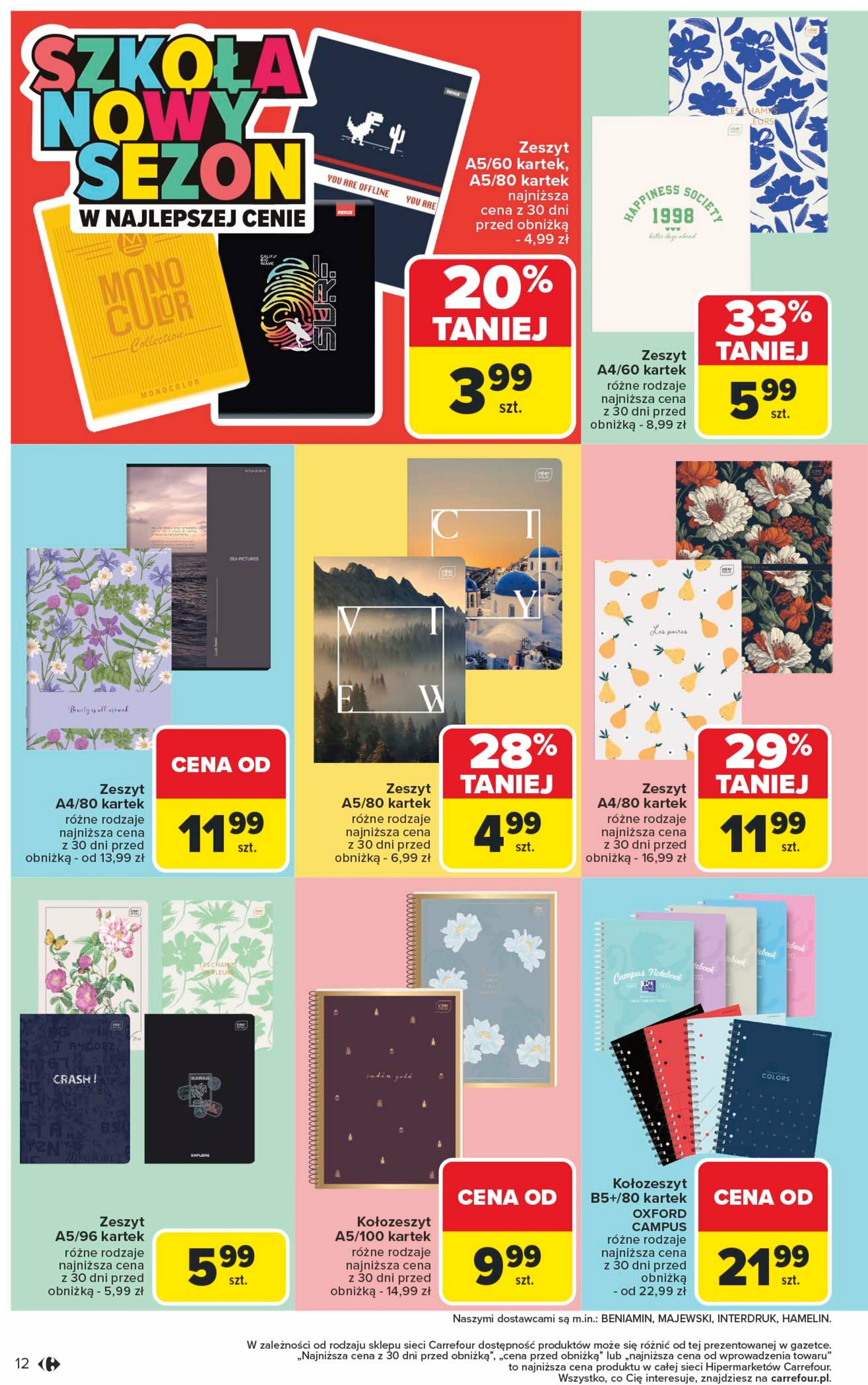 carrefour - Gazetka Carrefour - Łap super okazje od czwartku! - ważna od 28.08. do 10.09. - page: 12