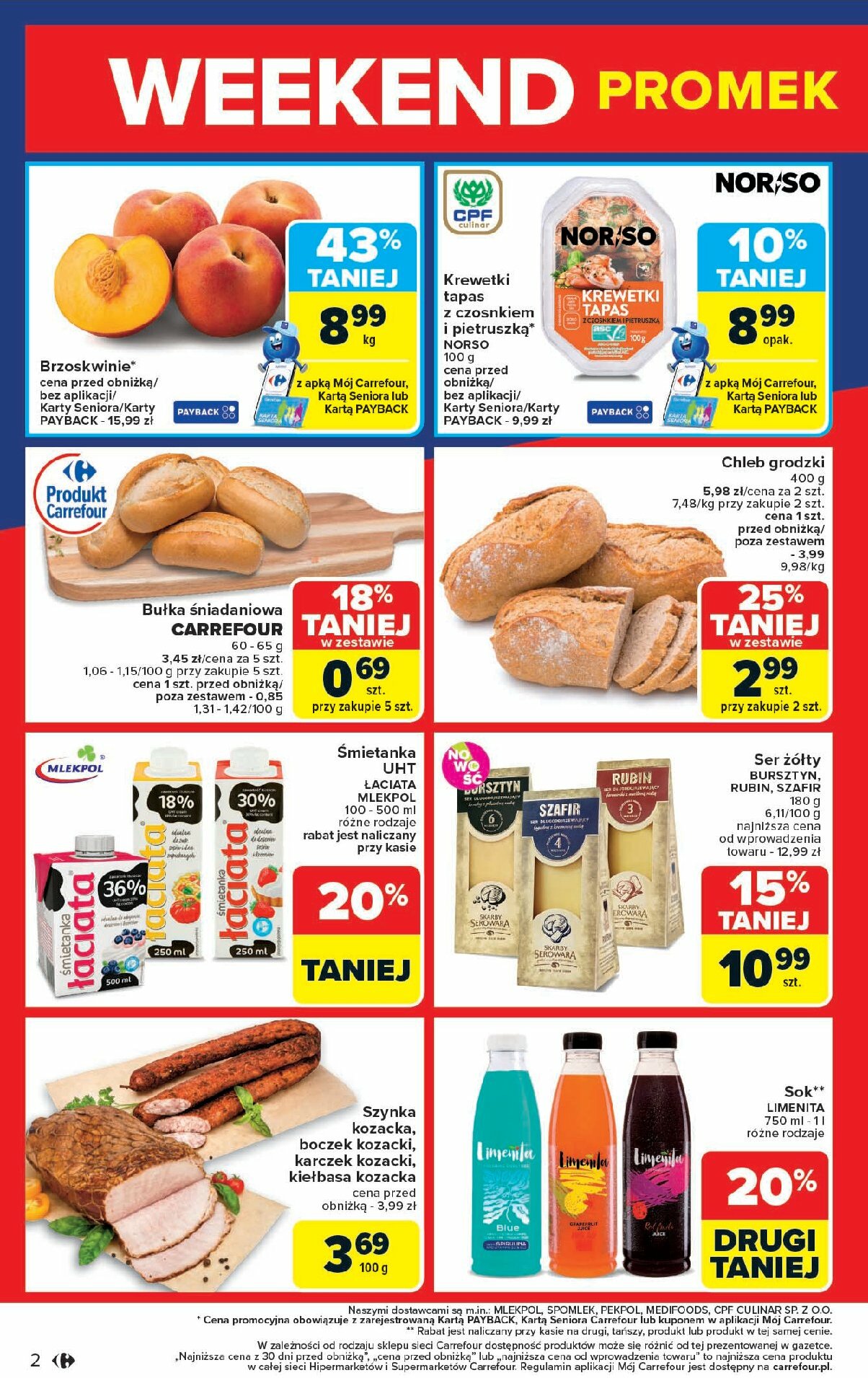 carrefour - Gazetka Carrefour - Weekend promek już od czwartku! - ważna od 28.08. do 31.08. - page: 2
