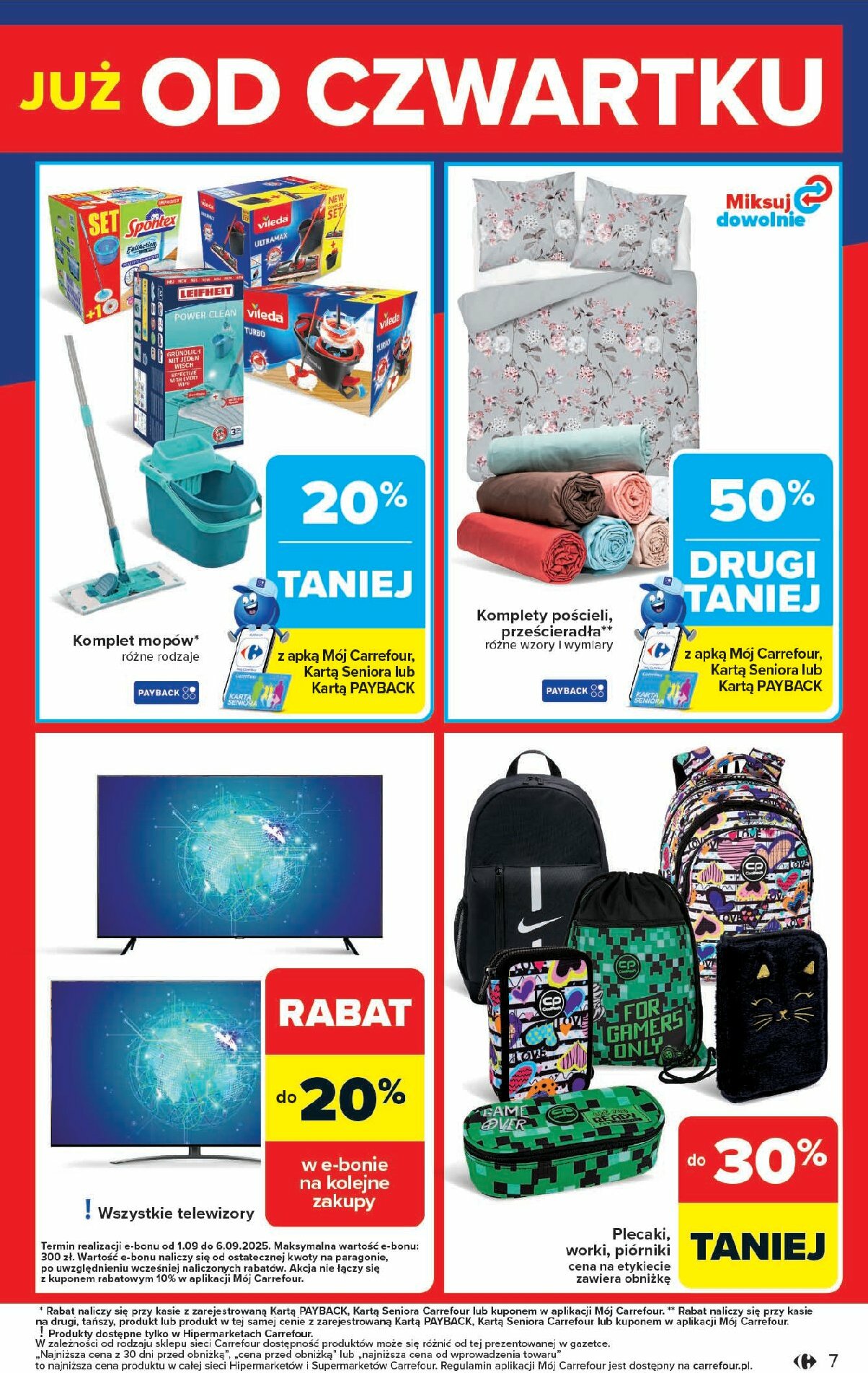carrefour - Gazetka Carrefour - Weekend promek już od czwartku! - ważna od 28.08. do 31.08. - page: 7