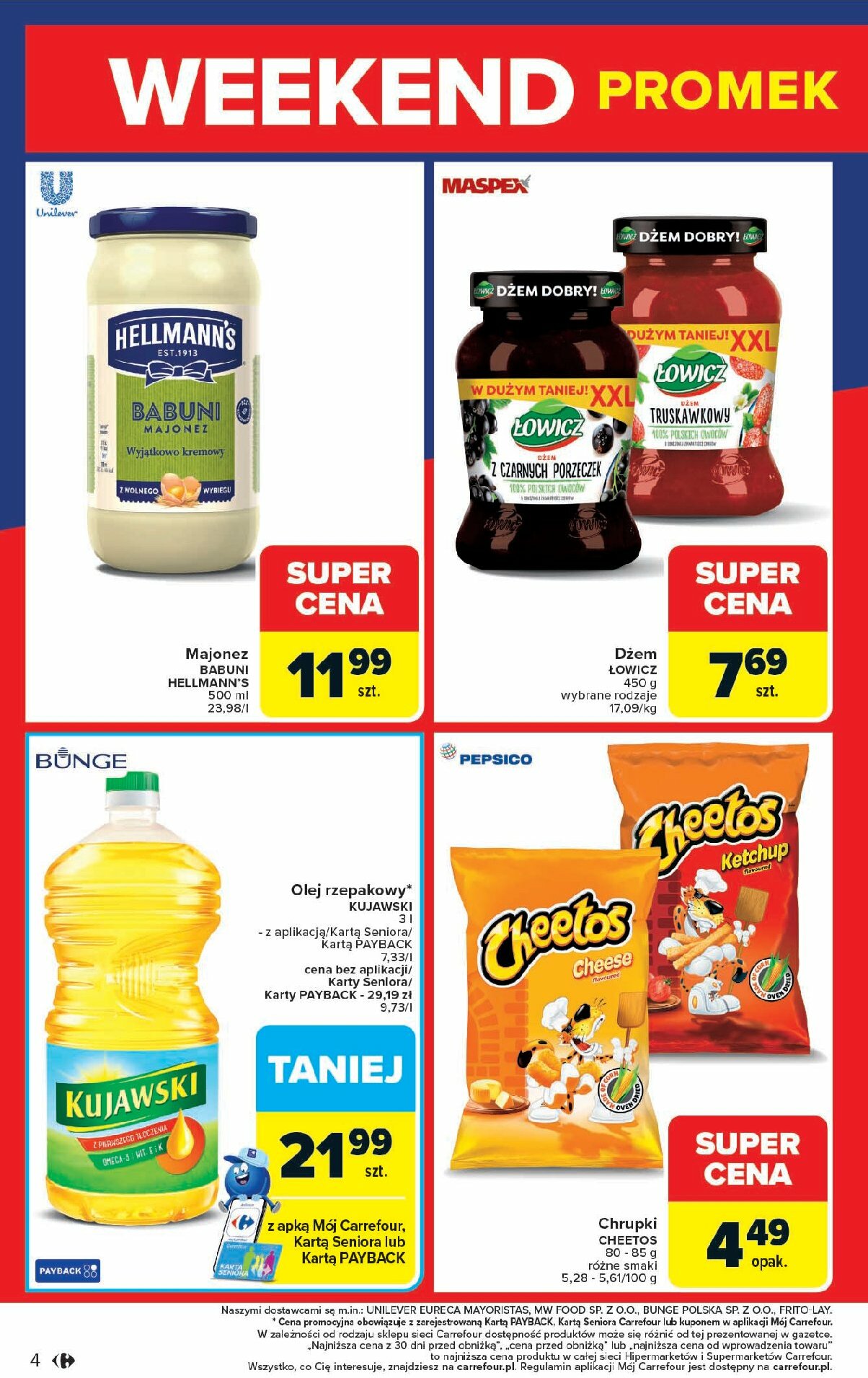 carrefour - Gazetka Carrefour - Weekend promek już od czwartlu! - ważna od 04.09. do 06.09. - page: 4
