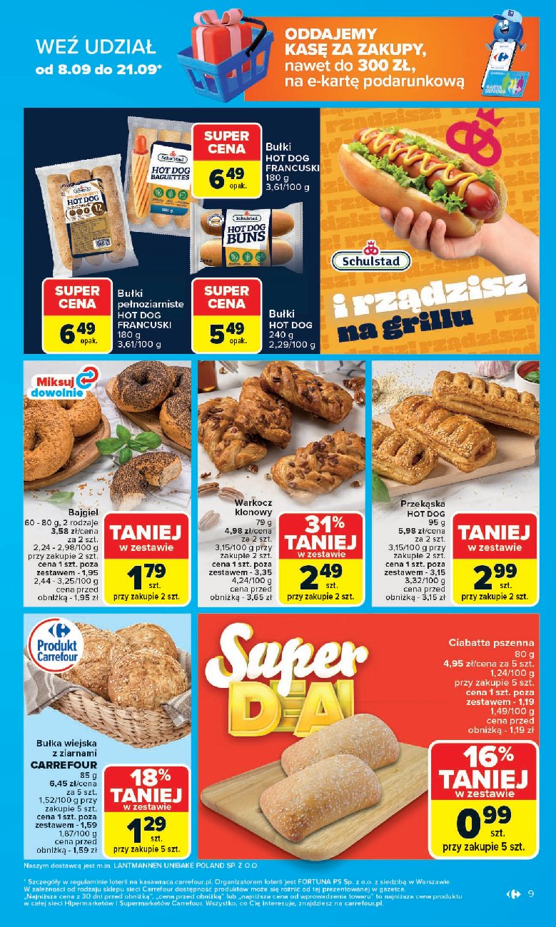 carrefour - Gazetka Carrefour - ważna od 08.09. do 13.09. - page: 9 carrefour - Gazetka Carrefour - ważna od 08.09. do 13.09. - page: 9
