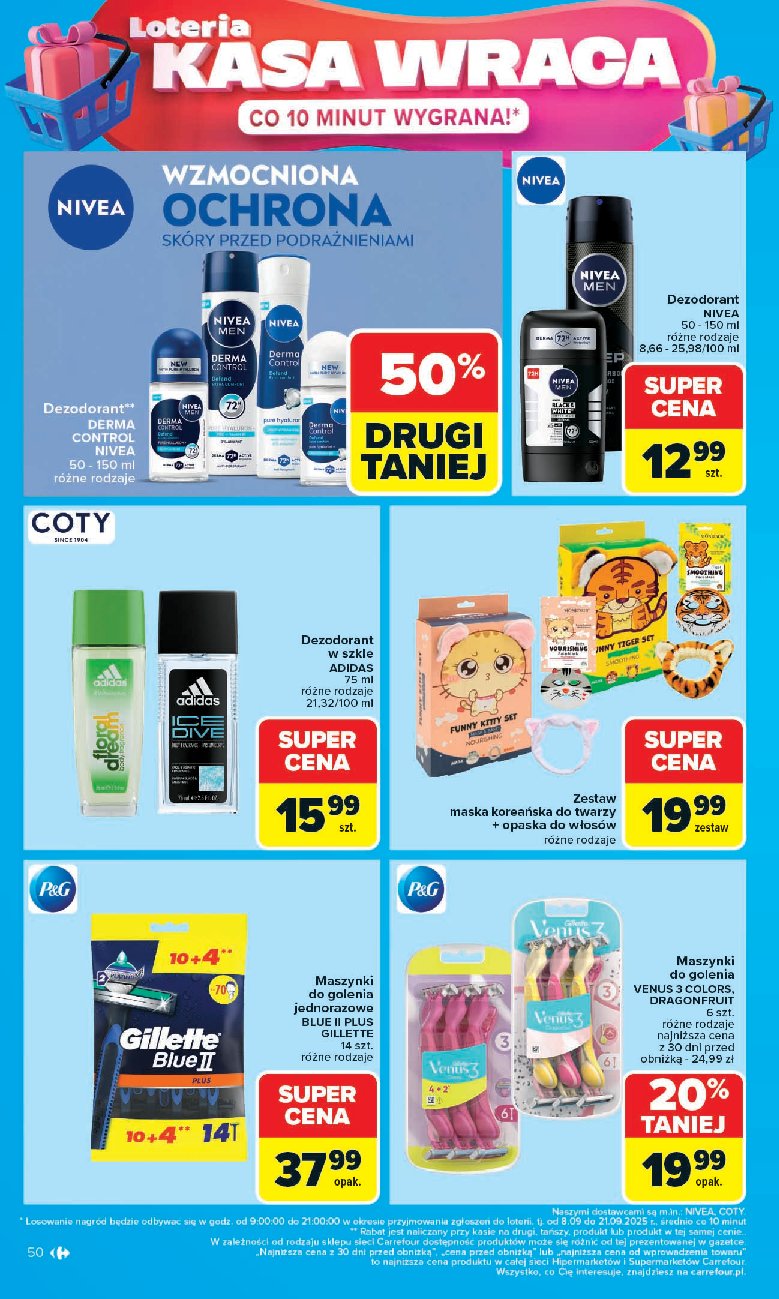 carrefour - Gazetka Carrefour - ważna od 08.09. do 13.09. - page: 50 carrefour - Gazetka Carrefour - ważna od 08.09. do 13.09. - page: 50