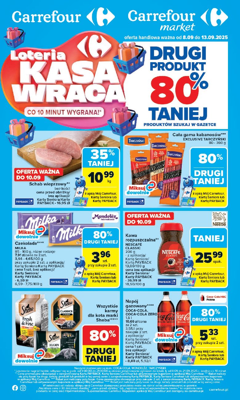 carrefour - Gazetka Carrefour - ważna od 08.09. do 13.09.