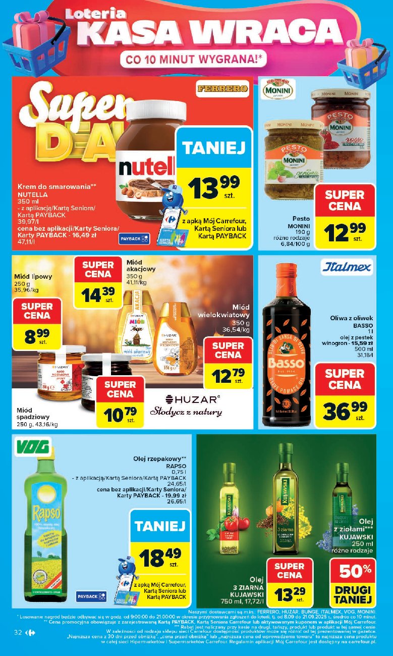 carrefour - Gazetka Carrefour - ważna od 08.09. do 13.09. - page: 32 carrefour - Gazetka Carrefour - ważna od 08.09. do 13.09. - page: 32