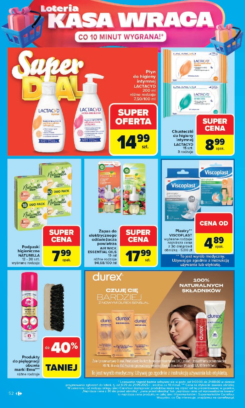 carrefour - Gazetka Carrefour - ważna od 08.09. do 13.09. - page: 52 carrefour - Gazetka Carrefour - ważna od 08.09. do 13.09. - page: 52