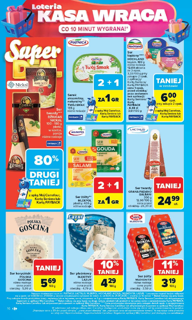 carrefour - Gazetka Carrefour - ważna od 08.09. do 13.09. - page: 16 carrefour - Gazetka Carrefour - ważna od 08.09. do 13.09. - page: 16