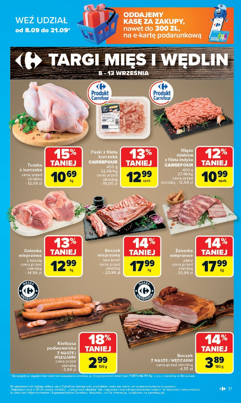carrefour - Gazetka Carrefour - ważna od 08.09. do 13.09. - page: 13 carrefour - Gazetka Carrefour - ważna od 08.09. do 13.09. - page: 13