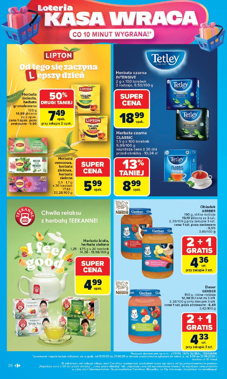 carrefour - Gazetka Carrefour - ważna od 08.09. do 13.09. - page: 26 carrefour - Gazetka Carrefour - ważna od 08.09. do 13.09. - page: 26