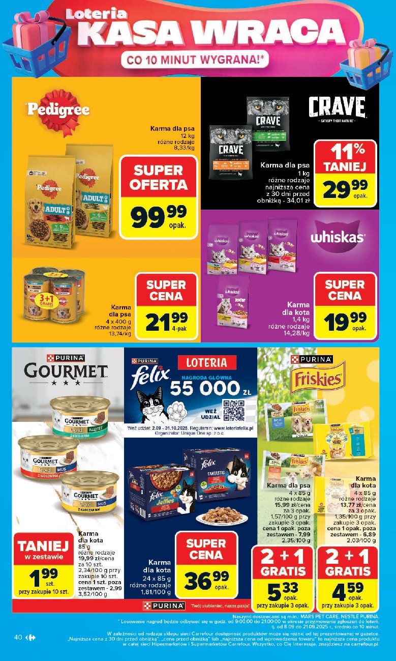 carrefour - Gazetka Carrefour - ważna od 08.09. do 13.09. - page: 40 carrefour - Gazetka Carrefour - ważna od 08.09. do 13.09. - page: 40