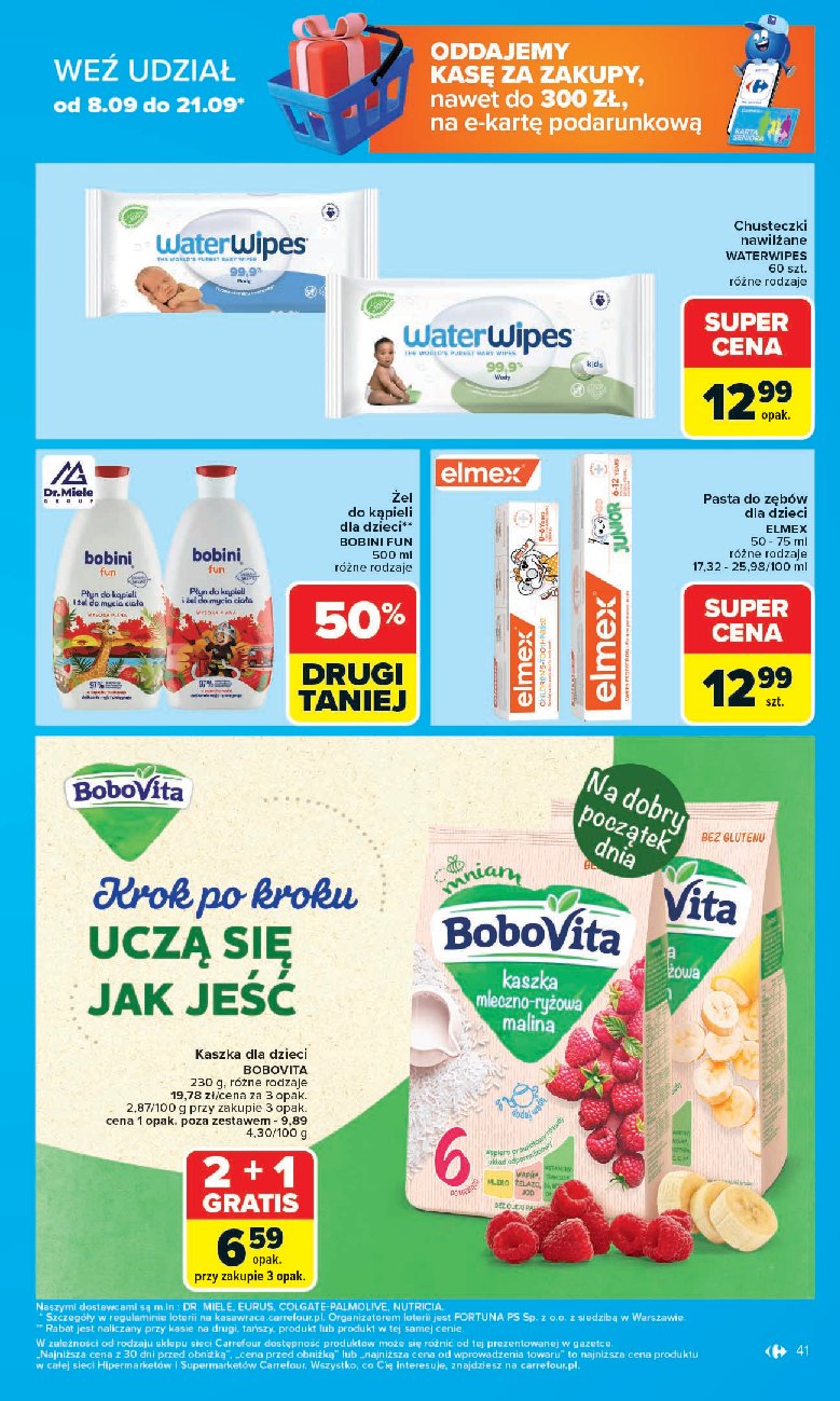 carrefour - Gazetka Carrefour - ważna od 08.09. do 13.09. - page: 41 carrefour - Gazetka Carrefour - ważna od 08.09. do 13.09. - page: 41