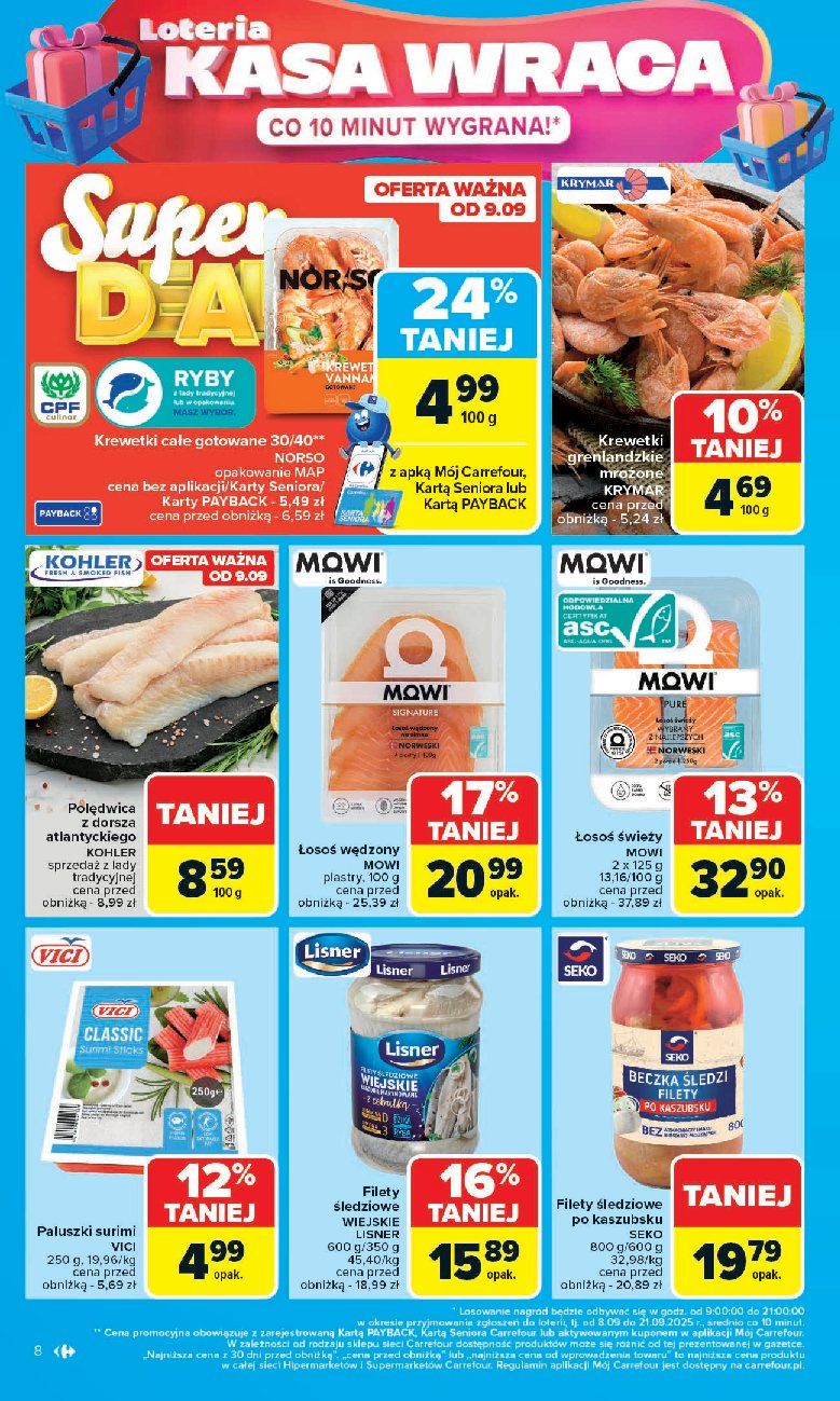 carrefour - Gazetka Carrefour - ważna od 08.09. do 13.09. - page: 8 carrefour - Gazetka Carrefour - ważna od 08.09. do 13.09. - page: 8