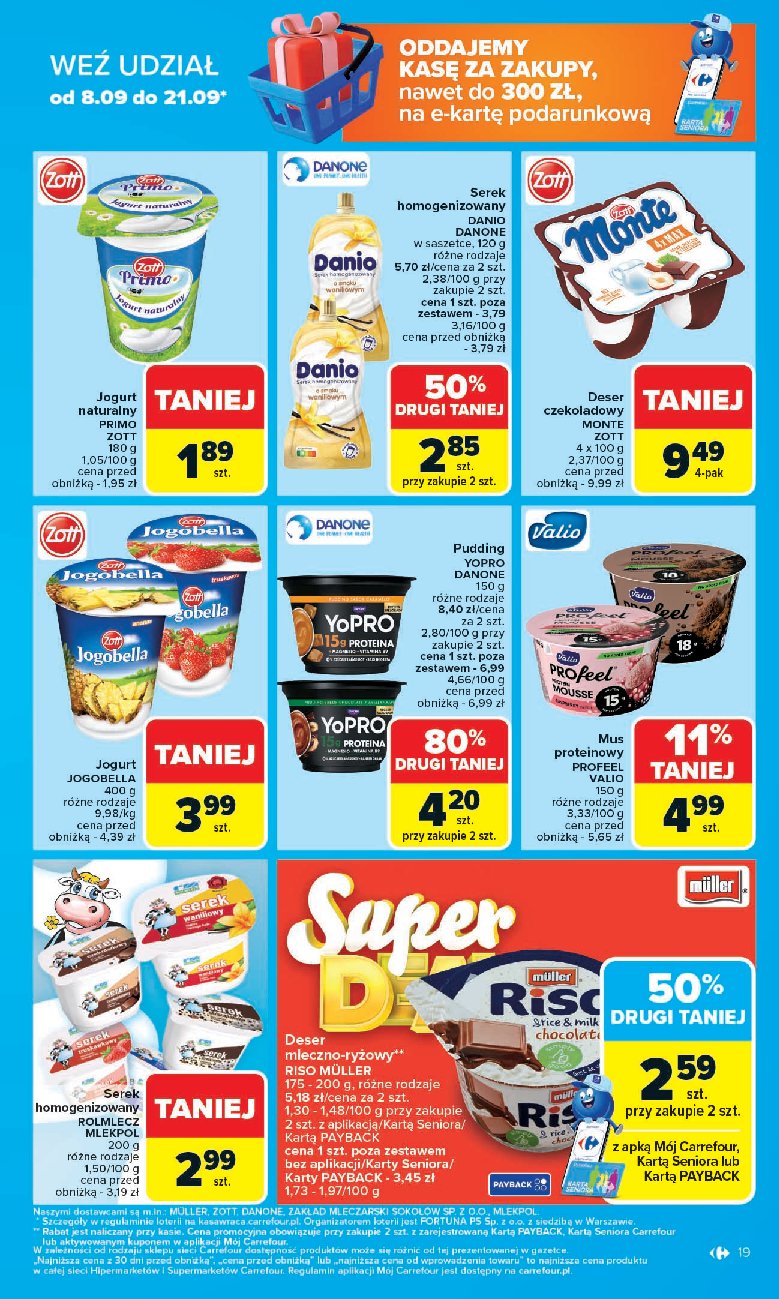 carrefour - Gazetka Carrefour - ważna od 08.09. do 13.09. - page: 19 carrefour - Gazetka Carrefour - ważna od 08.09. do 13.09. - page: 19